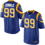 Nike Los Angeles Rams #99 Aaron Donald Royal Blue Elite Jersey