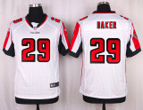 Nike Atlanta Falcons #29 Baker White Elite Jersey