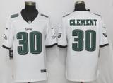 Nike Philadelphia Eagles 30 Clement White Vapor Untouchable Limited Jersey