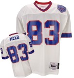 Reed White Jersey, NFL Buffalo Bills #83 Throwback Jersey