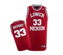 Lower Merion High School #33 Kobe Bryant Red Jersey