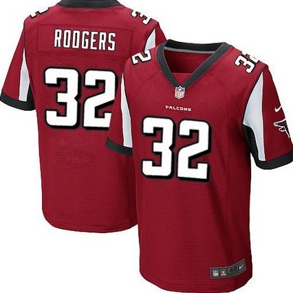 nike atlanta falcons #32 Jacquizz Rodgers Red jersey Elite