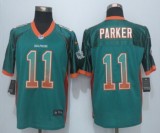 2015 NEW Nike Miami Dolphins 11 Parker Drift Fashion Green Elite Jerseys