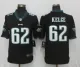 Nike Philadelphia Eagles #62 Kelce Black Vapor Untouchable Limited Jersey