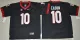 Georgia Bulldogs Jacob Eason 10 College Football Limited Jerseys Black