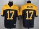 Nike Green Bay Packers #17 Adams Yellow Blue Elite Jersey