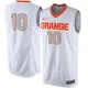 NCAA Syracuse Orange Nike No. 10 Replica Master Jersey White