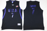 NBA USA #7 Lowry Black Jersey