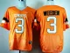 Nike Oklahoma State Cowboys Brandon Weeden 3 Orange Pro Combat College Football Jersey