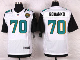 Nike Jacksonville Jaguars #70 Bowanko White Elite Jersey