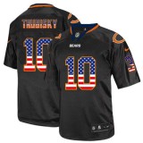 NFL Chicago Bears #10 Trubisky USA Flag Jersey