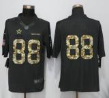 Nike Dallas Cowboys 88 Bryant Anthracite Salute To Service Limited Jersey