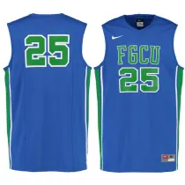 NCAA Florida Gulf Coast Eagles #25 Nike Replica Master Jersey - Royal