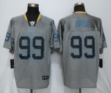New Nike San Diego Charger 99 Bosa Lights Out Gray Elite Jersey