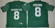 NCAA Michigan State Spartans #8 Kirk Cousins Alumni Football Limited Green Jersey