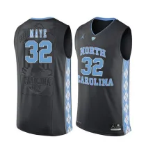 NCAA Basketball North Carolina #32 Luck Maye Black College Jersey