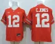 NCAA Ohio State Buckeyes #12 C.Jones Red Jersey