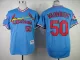 St. Louis Cardinals #50 Adam Wainwright 1982 Turn Back The Clock Jersey