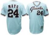 San Francisco Giants #24 Willie Mays M&N Jersey in White