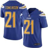 NFL San Diego Chargers #21 Tomlinson Color Rush Limited Jersey