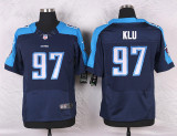 Nike Tennessee Titans #97 Klu D.Blue Elite Jersey