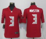 New Nike Tampa Bay Buccaneers 3 Winston Navy Red Color Rush Limited Jersey