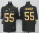 New Nike Philadelphia Eagles 55 Graham Gold Anthracite Salute To Service Limited Jersey