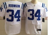 Nike Indianapolis Colts #34 Robinson White Elite Jersey