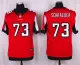 Nike Atlanta Falcons #73 Schraeder Red Elite Jersey