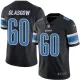 NFL Detriot Lions #60 Glasgow Black Vapor Limited Jersey