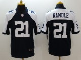 NFL Dallas Cowboys #21 Randle Blue Thanksgiving Limited Jersey