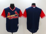 MLB St.Louis Cardinals Blank All Rise Grey Pullover New Jersey
