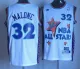 M&N Utah Jazz #32 Malone White Soul Swingman Throwback