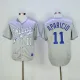 MLB Chicago White Sox #11 Aparicio Grey Throwback Jersey