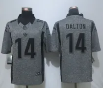 New Nike Cincinnati Bengals #14 Dalton Gray Mens Stitched Gridiron Gray Limited Jersey