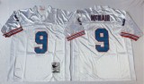 NFL Tennessee Oilers #9 McNair White Jersey