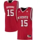 NCAA NC State Wolfpack #15 Brickhouse College Basketball Red Jersey
