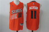 NBA Phoenix Suns #11 Jackson Orange Jersey