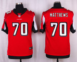 Nike Atlanta Falcons #70 Matthews Red Elite Jersey