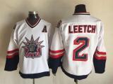 NHL New York Rangers #2 Leetch White Jersey