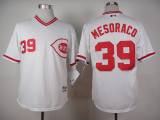 MLB Cincinnati Reds #39 Mesoraco White Pullover 1990 Jersey