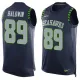 NFL Seattle Seahawks #89 Baldwin Blue Limited Tank Top Jersey