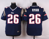 Nike New England Patriots #26 Ryan Elite Blue Jersey