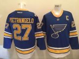 NHL St.Louis Blues #27 Pietrangelo Blue Classic Jersey