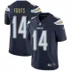 NFL San Diego Chargers #14 Fouts Blue Vapor Limited Jersey
