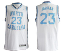 North Carolina  #23  Michael Jordan Blue Jersey
