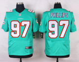 Nike Miami Dolphins #97 Phillips Green Elite Jersey