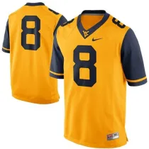 West Virginia Mountaineer Karl Joseph 8 Gold Jersey