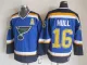 NHL St. Louis Blues #16 Hull Blue Color Jersey with A Patch