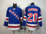 NHL New York Rangers #20 Kreider Blue Jersey